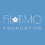 FiloTimo Foundation Logo - Off white sans-serif type over blue background