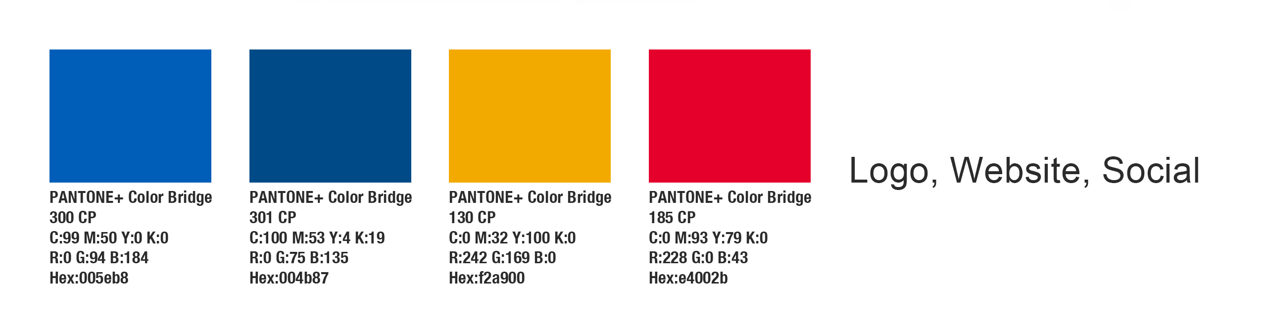 Heartland Disaster Help Pantone colors